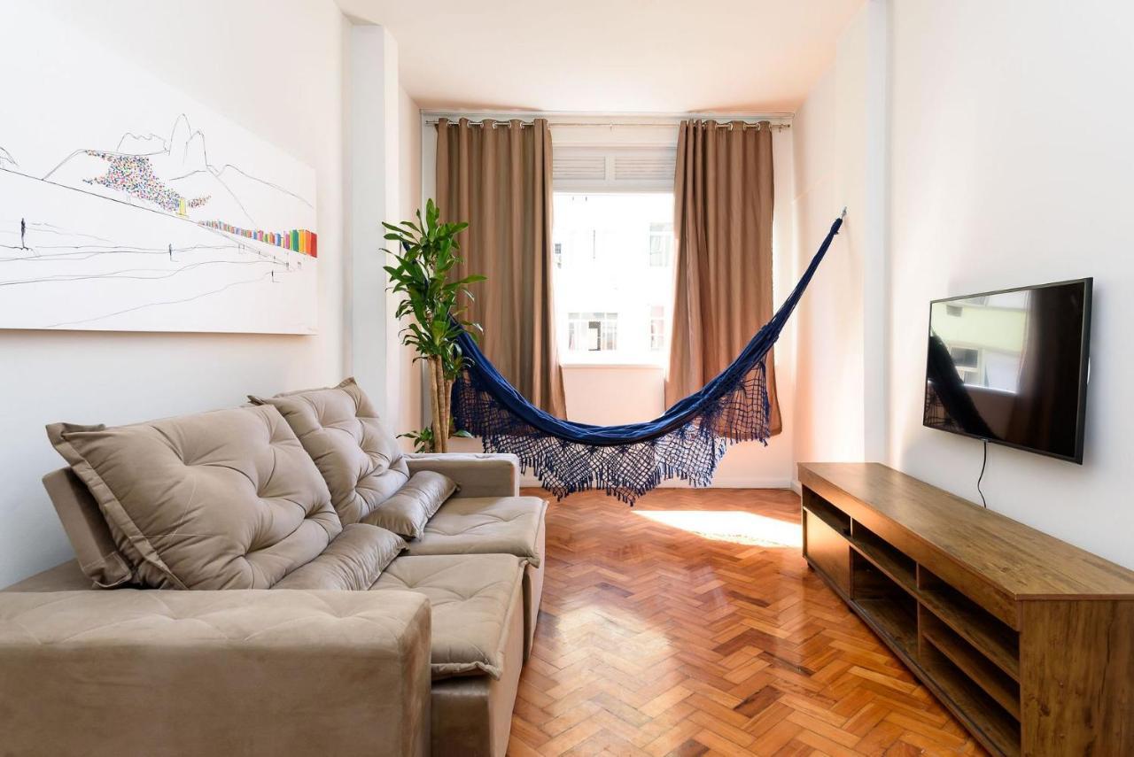 2 Quartos Em Copacabana C/ Vista-Mar | Pj 135/808 Ріо-де-Жанейро Екстер'єр фото