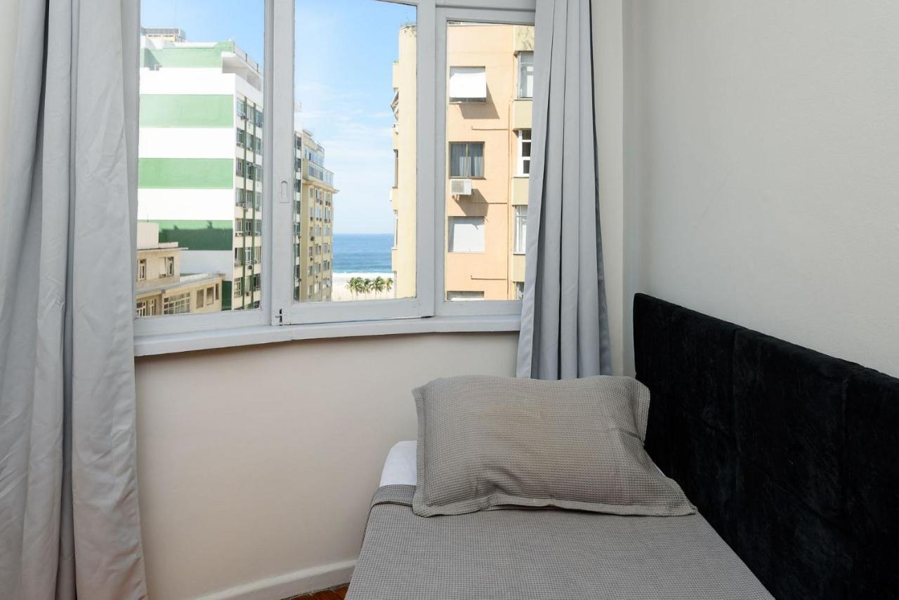 2 Quartos Em Copacabana C/ Vista-Mar | Pj 135/808 Ріо-де-Жанейро Екстер'єр фото