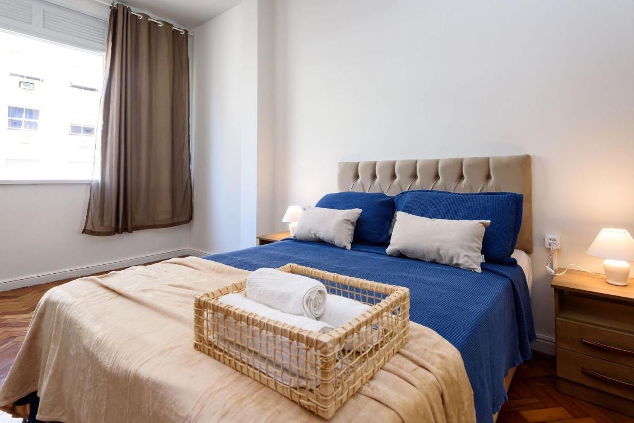 2 Quartos Em Copacabana C/ Vista-Mar | Pj 135/808 Ріо-де-Жанейро Екстер'єр фото
