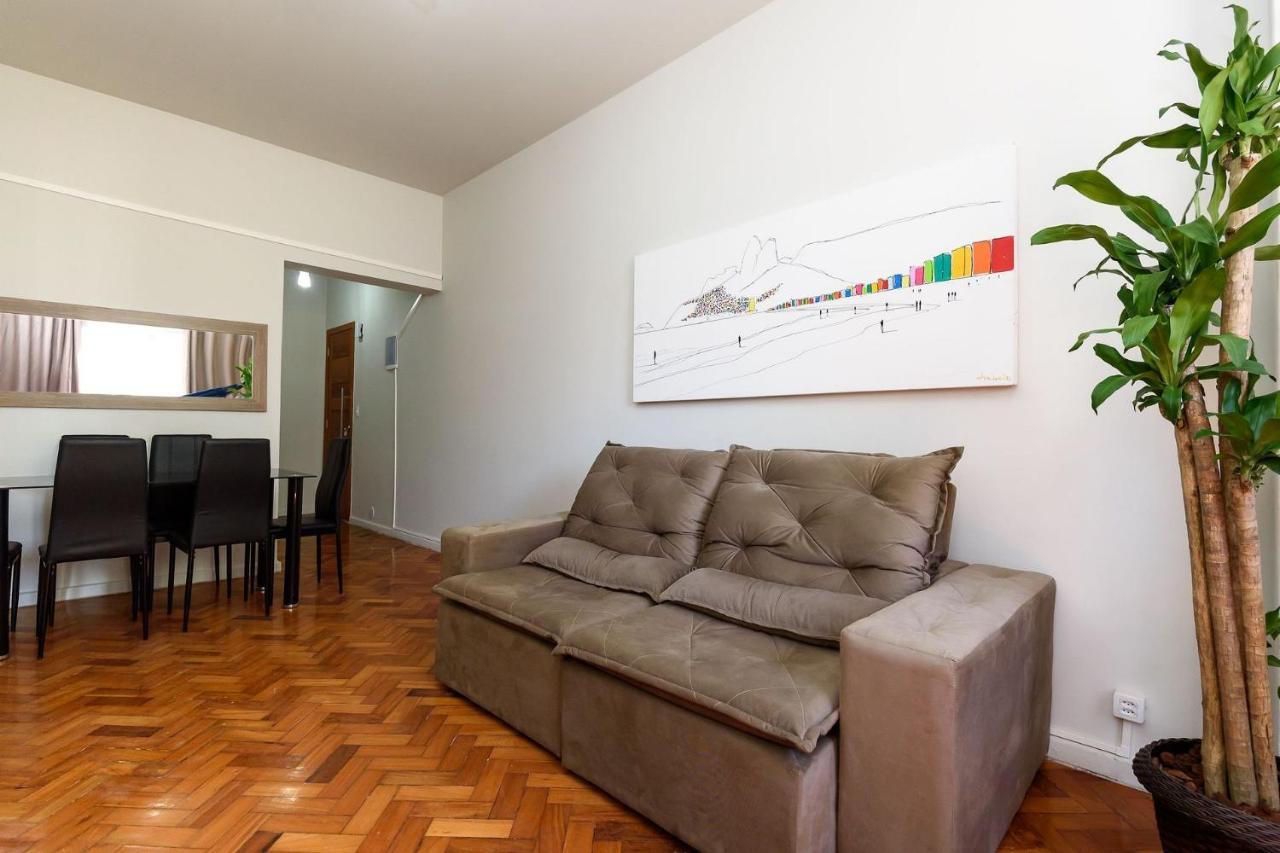 2 Quartos Em Copacabana C/ Vista-Mar | Pj 135/808 Ріо-де-Жанейро Екстер'єр фото